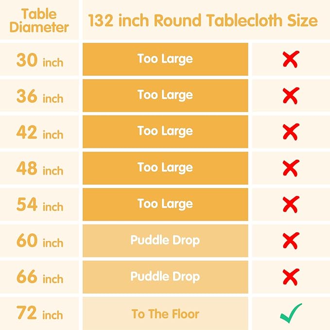 BRILLMAX 6 Pack Red Round Tablecloths 132 Inch - Circle Bulk Linen Polyester Fabric Washable Table Cloth Cover for Wedding Reception Banquet Birthday Party Buffet Restaurant
