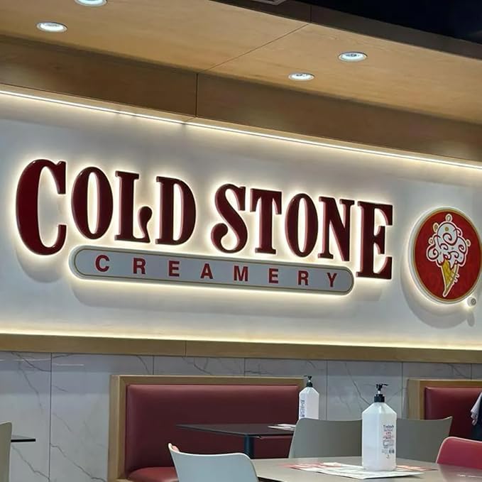 Custom Business Backlit Sign Custom Illuminated Backlit/Frontlit Channel Letters for Business Logo Signs-Professional Grade LED Indoor/Outdoor 3D Retail Store Front Signage-Stainless Steel Acrylic Branding Signs