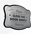 Custom Personalized Aluminum Outdoor Metal Signs, Waterproof & Made In USA - Design 3 Metallic Silver 12x12 inches Driveway Sign