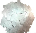 Ultimate Confetti, Silver Shimmer Biodegradable Confetti - Rectangular Flame-Resistant and Slow-Falling Tissue Paper Confetti for Cannon and Launcher use – Best for Celebrations - 1 lb, 16 oz