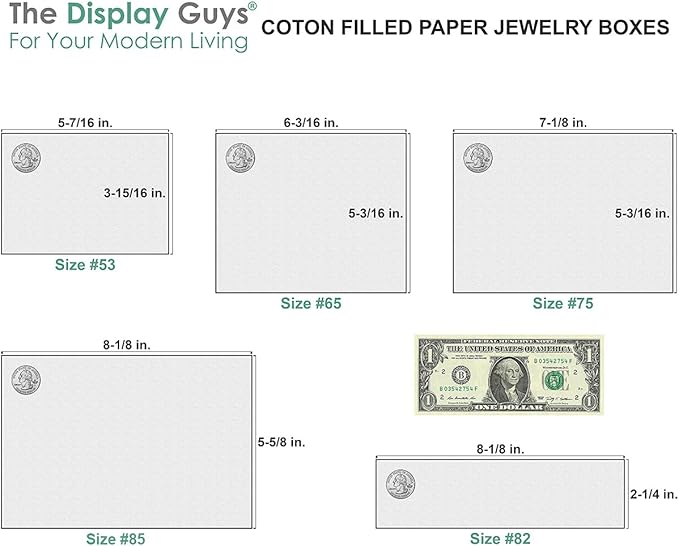 TheDisplayGuys - 25-Pack #53 Kraft Paper Cardboard Gift Boxes/Jewelry Cases w. Cotton Padding & Lid - Mustard Yellow - (5.4" x 3.9" x 1.0")