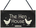 Rustic Wooden Signs The Hen House Wood Plaque Signs Chicken Cock Coop Egg Garden Gift Sign Wall Art Decor Kitchen Cafe Pub Decor Gift 6x12 INCH
