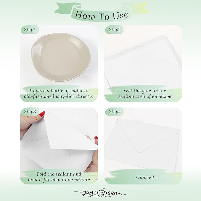 50 Pack 5x7 Envelopes Letter Size, White A7 Envelopes Self Seal for Wedding Invitation, Envelope 5.4x7.6 for Greeting Cards, Photos, Baby Shower, Graduation, Thank You Cards, Announcements