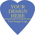 Custom Stickers 70-1000 Personalized Labels for Birthday Party Wedding, Customized Stickers for Business Logo(Heart)