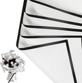 NESCCI 20 Sheet Flower Wrapping Paper - Waterproof Floral Bouquet Wrapping Paper, Florist Supplies Packaging Paper for Wedding Birthday Gift DIY (Porcelain white)