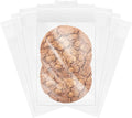 MoloTAR || 200 Pcs 5''x 7'' Clear Resealable Cello/Cellophane Good for Bakery,Adhesive Treat, Candle, Soap, Cookie Poly Bags