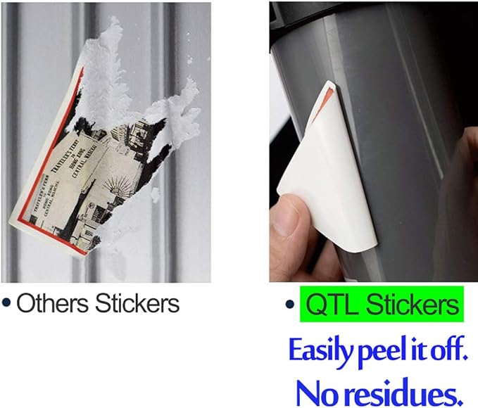 QTL Bug Stickers for Kids Insect Stickers for Water Bottle Bug Party Favors Gifts for Boys Girls Waterproof Vinyl Pack 50Pcs