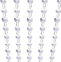 99ft Acrylic Crystal Garland Strands,Hanging Chandelier Bead Chain,Hanging Ornament String Decorations for Centerpiece,Christmas Tree,Wedding, Party,Celebration