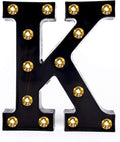 Foaky Black LED Marquee Number Lights Sign Light Up Marquee Number Lights Sign for Night Light Wedding Birthday Party Battery Powered Christmas Lamp Home Bar Decoration