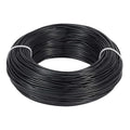 Fashewelry 328 Feet 15 Gauge Aluminum Wire Black Bendable Metal Craft Wire for Beading Jewelry Craft Making (1.5mm)