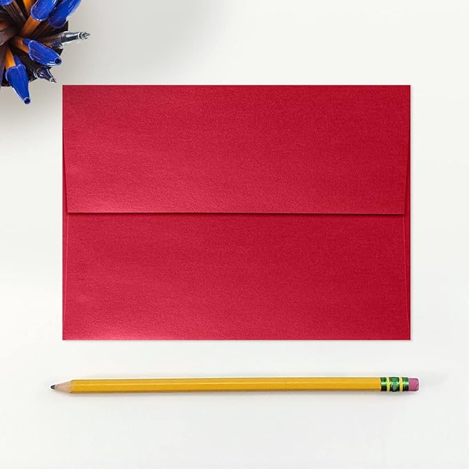 LUXPaper A7 Invitation Envelopes | Peel & Press | 5 1/4" x 7 1/4" | Jupiter Metallic | 80lb. Text | 250 Qty