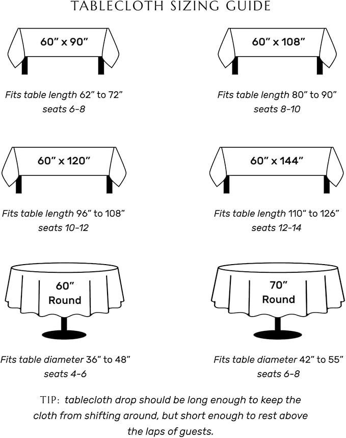 Solino Home Linen Tablecloth for Rectangle Tables 60 x 90 Inch - 100% Pure Linen Caramel Table Cloth - Fete, Machine Washable Cloth Tablecloth for Fall, Autumn, Thanksgiving
