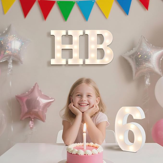 LED Marquee Light Up Letters Sign - Lighted Letters Alphabet for Birthday, Graduation, Bar Wall & Table Party Decor, Wedding Anniversary and Christmas Decorations, Letter Z