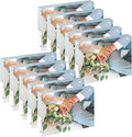Mini Acrylic Picture Frame 2.5x3.5 Clear Double Sided Magnetic Photo Frames Block Frameless Acrylic Business Card Frame Desktop Display Stand for Office Home Decoration 20mm Thick (10 Pack)