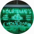 ADVPRO Personalized Your Name Custom Home Bar Beer Established Year Single Color LED Neon Sign 24 x 16 Inches st4s64-p11-tm-g