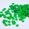 Green Star Confetti,Foil Glitter Table Confetti,Sparkling for Party Decorations(1.76 OZ)