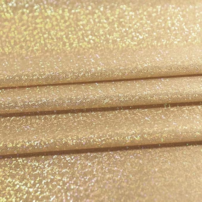 Fitable Sequin Tablecloth for Parties 60x60 Inch - Sparkle Glitter Table Cloth Laser Square Overlay for Wedding Baby Shower Ceremony Birthday Holiday Banquet Decor, Khaki