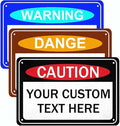 Custom Sign, Personalized Metal Signs, Customize for Office, Business, Workplace, Office, Home, Delivery Signs, Metal Sign With Your Own Image, Text,Photo, Pets, Kids Art Made in USA (Design 3)