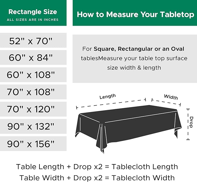 Biscaynebay Textured Fabric Christmas Tablecloths 60x108 Inches Rectangular, Red Water Resistant Spill Proof Tablecloths for Dining, Kitchen, Wedding and Parties, Machine Washable