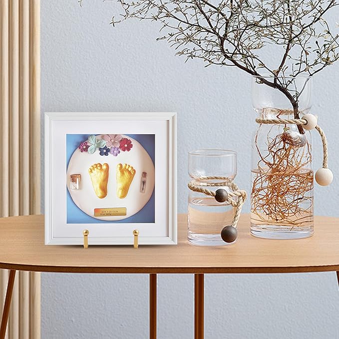 Plate Holder Easel Display Stand - 4.5 inch Metal Plate Stands for Display - Tabletop Picture Stand - Gold Iron Easels for Display Pictures | Photo Frames | Book | Decorative Plates | Plaque -1 Pack