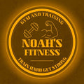 Custom Gym LED Sign – Personalized Color Changing Acrylic Wall Decor for Home Gym, Workout Room, or Man Cave (Gym, 20 INCHES)