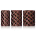 3 Roll 164 Feet Floral Wire Rustic Vine Bind Wire, Three Different Sizes for Flower Bouquets, Wreath Making, Gift Wrapping, and DIY Craft Projects (Dark Brown)