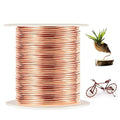 99.9% Soft Copper Wire, 20 Gauge/ 0.8 mm Diameter, 328 Feet / 100m, 1 Pound Spool Pure Copper Wire, Jewelry Making Wire Craft Wire