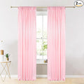 ShiDianYi Baby Pink Sequin Backdrop Curtains 2 Pieces 4FTX10FT Pink Backdrop Photography Background Glitter Wedding Backdrop Fabric Shimmer Studio Background 8ftx10ft