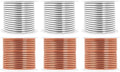 Mandala Crafts 10 Gauge Anodized Aluminum Craft Wire for Jewelry Making - 120 FT Colored Flexible Silver Copper Tone Wire - Bendable for Bonsai Armature Crafting Sculpting