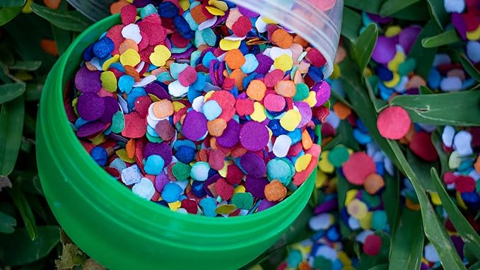 Fiesta Confetti.Value Mexican Colorful paper Confetti. Medium Bag .44lb/200gr.