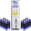 WRITECH Blue Ink Cartridge Set: 16 Ink Cartridges Clictek Fountain Pens