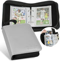 Trading Card Binder, Card Collection Binder Album Folder with 80 Side Loading Pockets, 1 Pocket Trading Card Album Folder for TGC,MTG, Baseball Cards, Yugioh