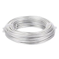 Fashewelry 65.6 Feet 3.5mm Aluminum Wire Silver Bendable Metal Craft Wire for Beading Jewelry Craft Making