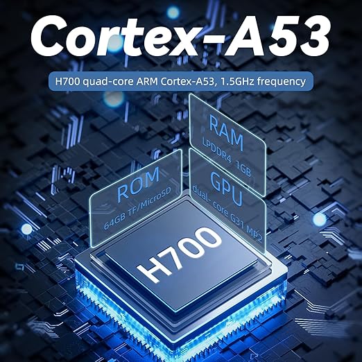 ANBERNIC RG40XX H Retro Gaming Console with 4.0'' IPS Screen, 64GB TF Card, Linux 64-bit System, Supports 5G WiFi, Bluetooth, HDMI and TV Output