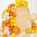 SoarDream Arch Backdrop Cover Khaki Spandex Fitted 5FT Wedding Arch Covers Balloon Round Top Chiara Arch Backdrop Fabric for Bridal Shower Wedding Birthday Party Stage Decoations