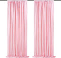 Pink Sequin Backdrop 2 Panels 2FTx8FT Birthday Party Backdrop Curtains Glitter Baby Shower Backdrop Pink Backdrop