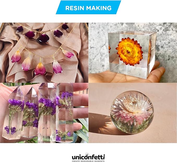 Dried Flower Chrysanthemum Biodegradable Confetti - Real Flower Petals for Weddings, Flower Girl Toss, Wedding Send Off Ideas, Party Table Decoration | Boxed - 8oz (0.5lbs)