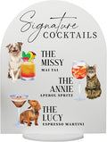 Pet Signature Drink Wedding Signs