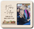 Magnetic Picture Frames - THANK YOU FOR BEING A PART OF OURS - Thank You Gift - Appreciation Decor - Encouragement Gifts for Women, Men - Magnetic Frames for Refrigerator, Locker & More