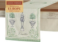 Maison d' Hermine Table Runner 100% Cotton Double Layer Table Runners 72 inches Long Decorative for Home Kitchen Dining Party Wedding Bridal Shower Spring Summer (Jardin Du Roy, 14.50" x 72")