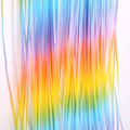 3 Pack Foil Fringe Backdrop - PastelRainbow Shiny Tinsel Curtains for Party Decoration/Photo Booth Props - 3.3x8.2 FT Metallic Foil Backdrop for Birthday, Wedding, Graduation, Christmas.