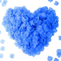 CODE FLORIST 2200 PCS Silk Flower Rose Petals for Wedding Decorations (Blue)