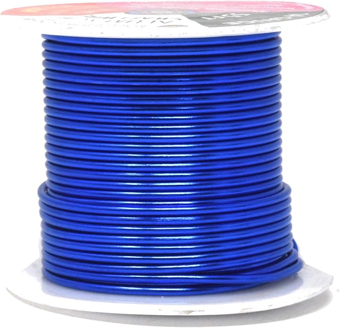 Mandala Crafts 12 14 16 18 20 22 Gauge Anodized Jewelry Making Beading Floral Colored Aluminum Craft Wire Wholesale Combo (20 Gauge, Combo 9)