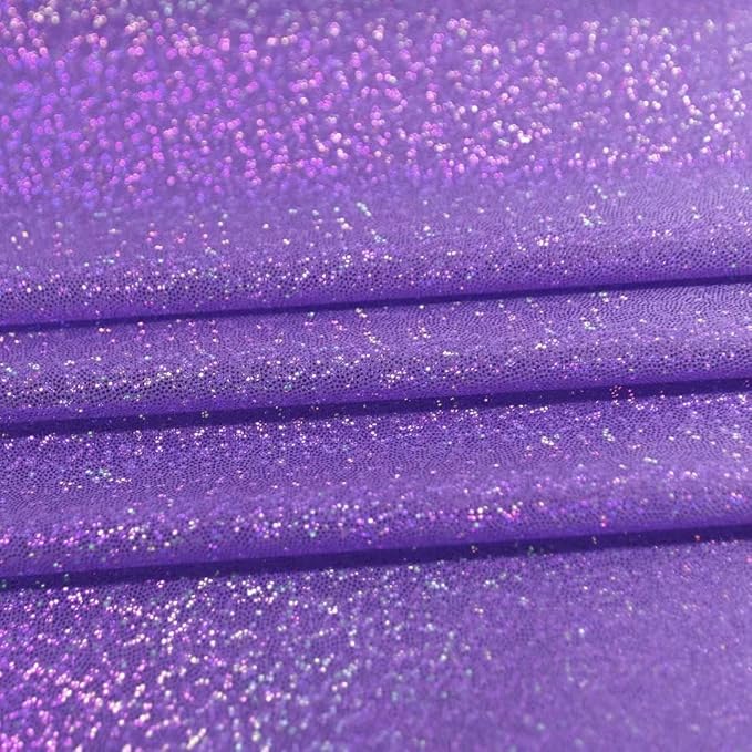 Fitable Sequin Tablecloth for Parties 52x70 Inch - Sparkle Glitter Table Cloth Laser Rectangle Overlay for Wedding Baby Shower Ceremony Birthday Holiday Banquet Decor, Purple