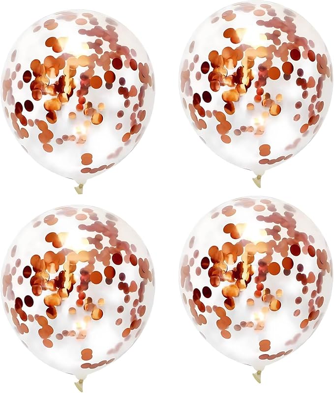 Orange Round Foil Confetti Beautiful Metallic Table Confetti for Fill balloons, Wedding,Birthday,Party,Festival Decoration(8000PCS)