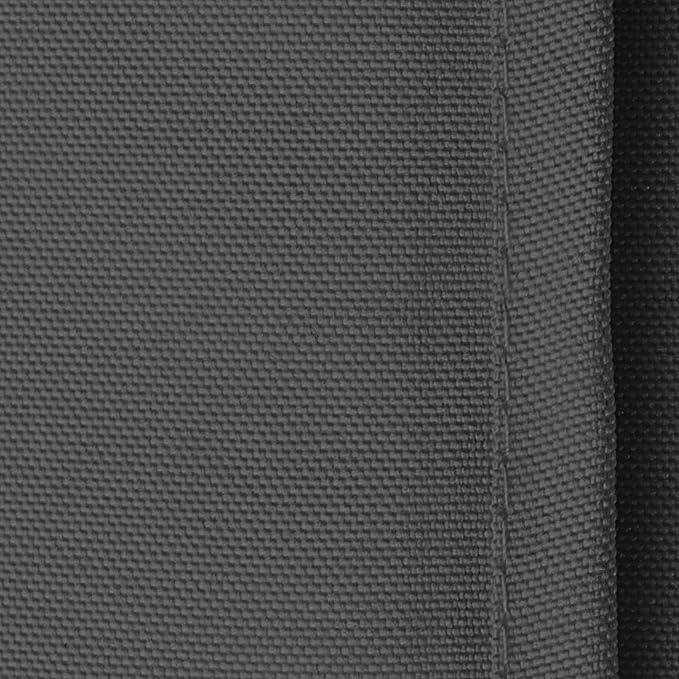 Lann's Linens - 10 Premium 60" x 126" Tablecloths for Wedding/Banquet/Restaurant - Rectangular Polyester Fabric Table Cloth - Dark Gray