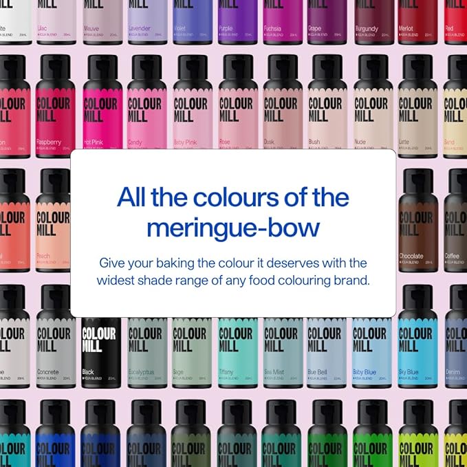 Colour Mill Aqua Blend Water-Based Food Coloring, 20 Milliliters Baby Pink