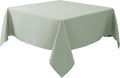 Biscaynebay Square Tablecloth 70x70 Inch-Sage Card Fabric Table Cover-Small Folding Table Cloths Linen Water Resistant Washable for Kitchen Dining Picnic Patio Outdoor Party Restaurant Tables