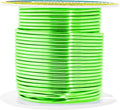 Mandala Crafts 14 Gauge Anodized Aluminum Craft Wire for Jewelry Making - 60 FT Colored Flexible Light Green Wire - Bendable for Bonsai Armature Crafting Sculpting