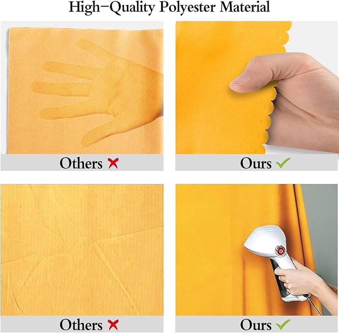 10x10FT Yellow Screen Backdrop Solid Color Screen Photo Backdrop Video Curtain Party Decor Photography Studio Props